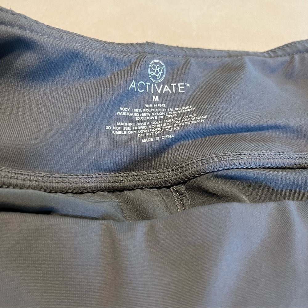 Lj Lauren James Solid Grey Activate Scalloped Edg… - image 4